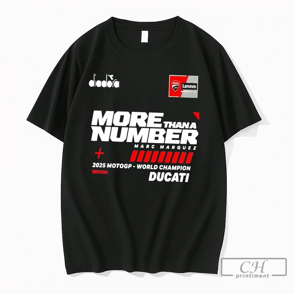 Premium Marc Marquez World Champion 2025 More Than A Number Tee T Shirts Sweater Hoodie