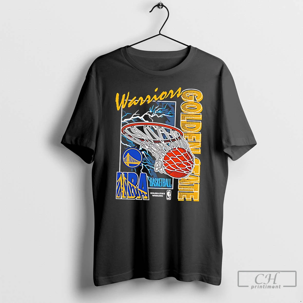 Premium Mitchell And Ness Golden State Warriors Basketball Graphic Tee T Shirts Sweater Hoodie
