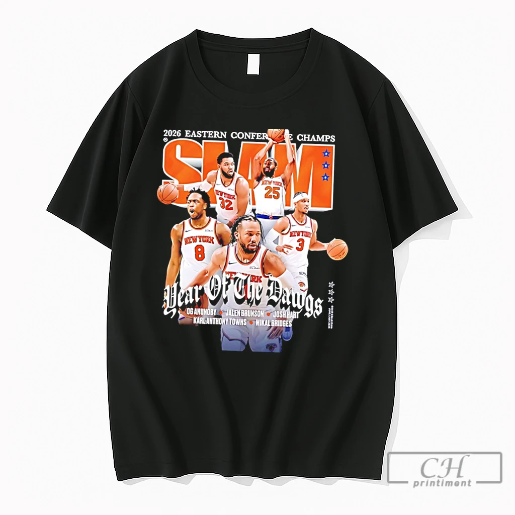 Premium New York Knicks 2026 Eastern Conference Champs Hear Of The Dawgs Tee T Shirts Sweater Hoodie