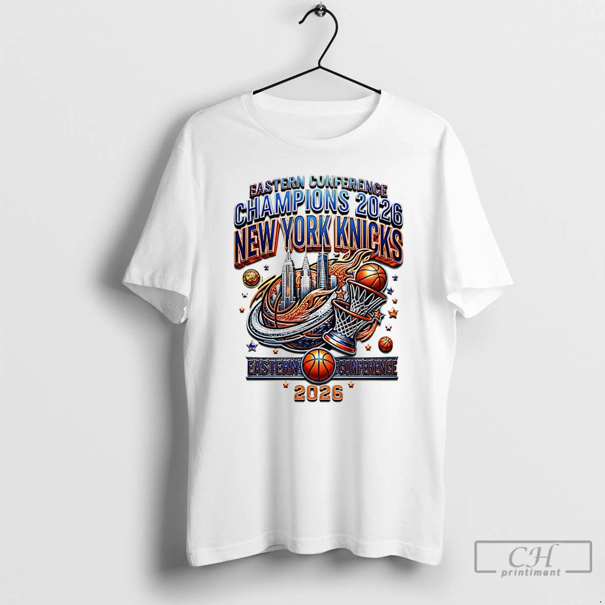 Premium New York Knicks Basketball Eastern Conference Champions 2026 Sports T Shirts Sweater Hoodie