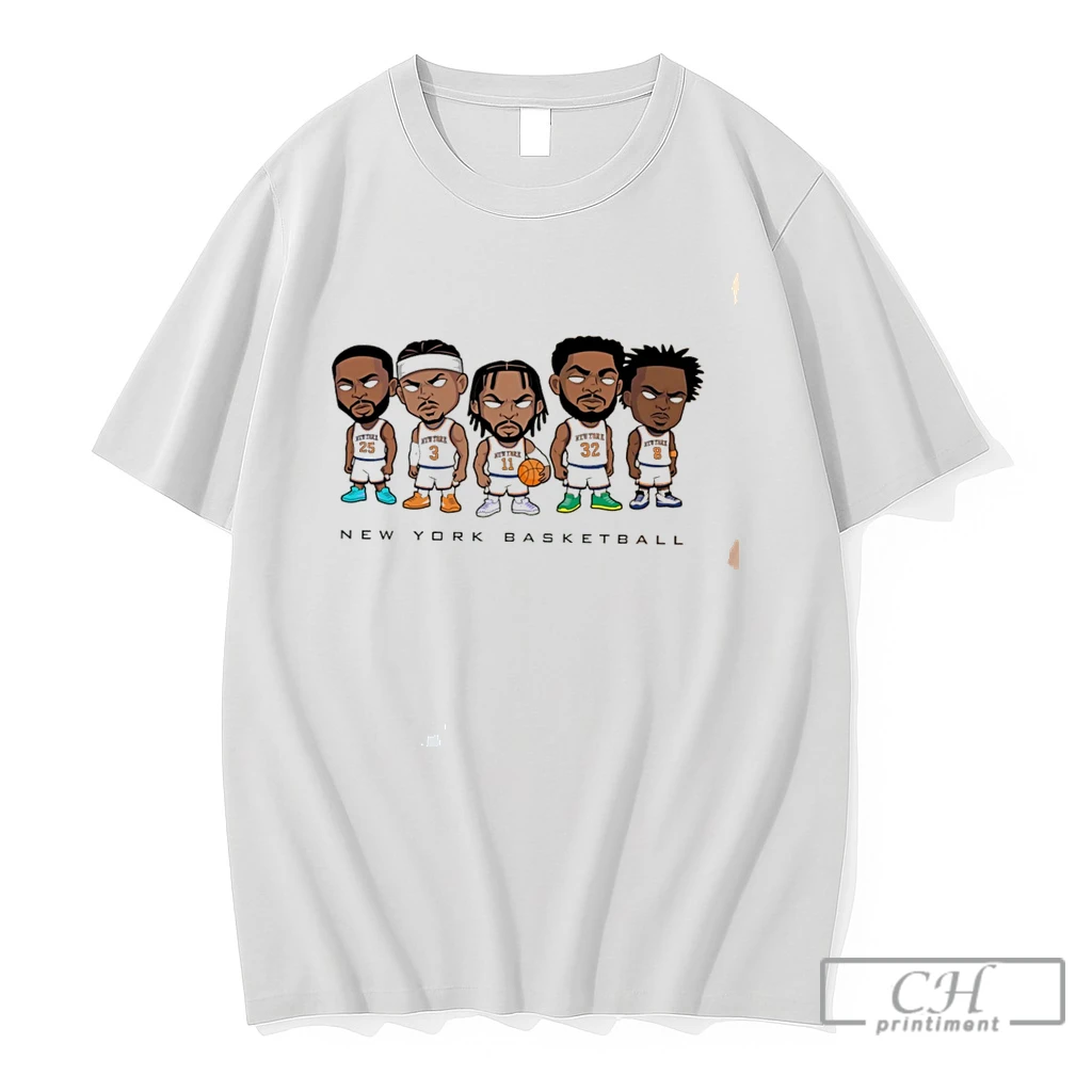 Premium New York Knicks Basketball Chibi Version Tee T Shirts Sweater Hoodie