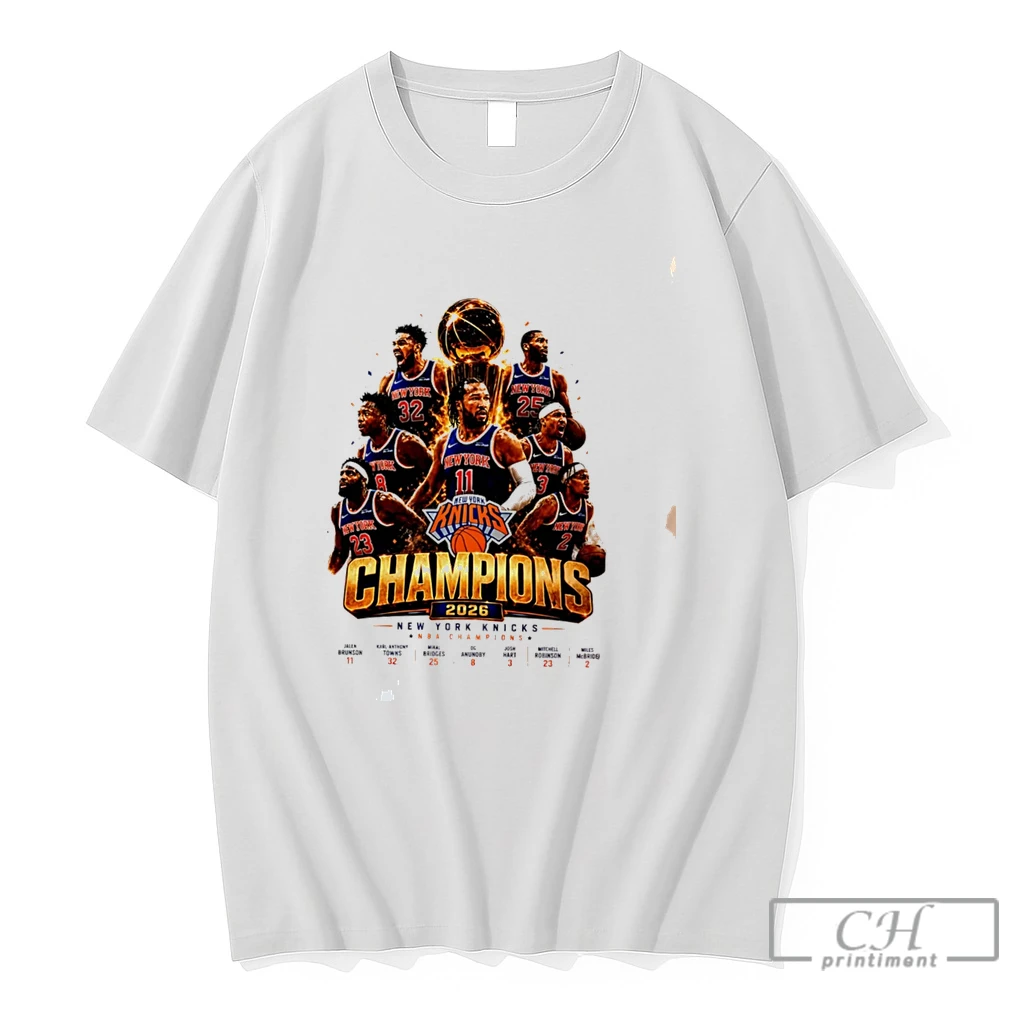 Premium New York Knicks Champions 2026 Graphic Tee T Shirts Sweater Hoodie