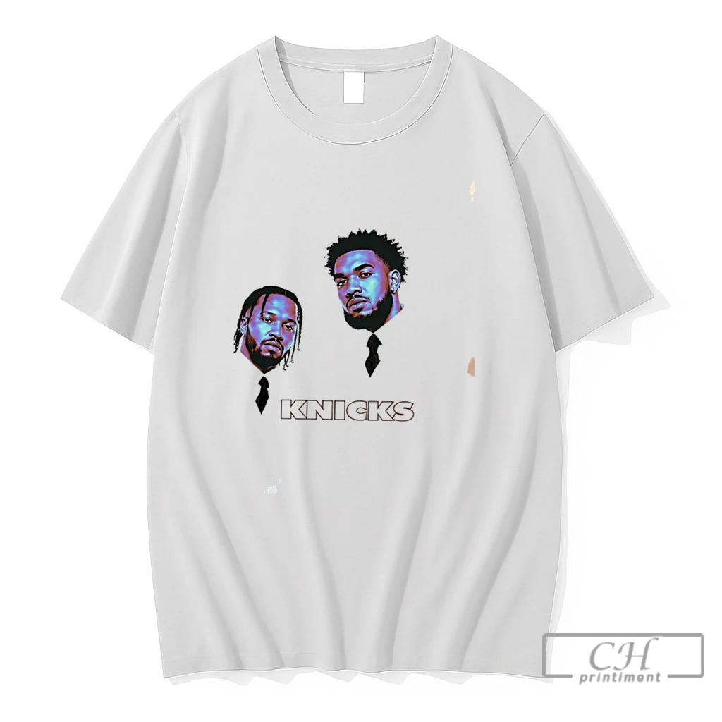 Premium New York Knicks Jalen Brunson And Josh Hart Portrait Tee T Shirts Sweater Hoodie