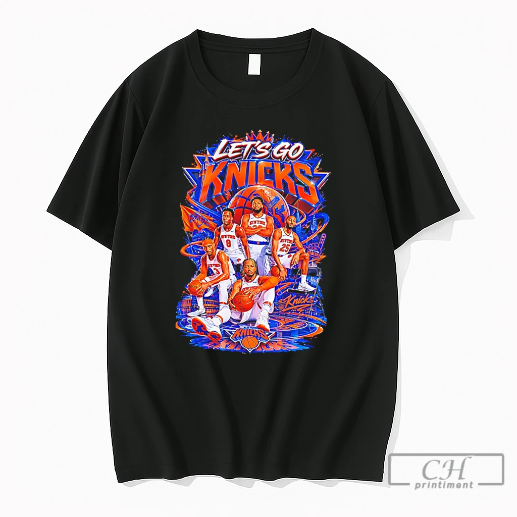 Premium New York Knicks Lets Go Ny Away Tee T Shirts Sweater Hoodie
