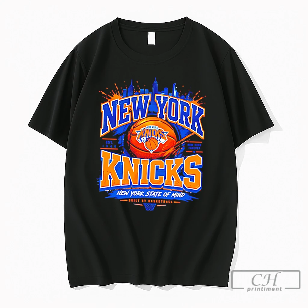 Premium New York Knicks Ny State Of Mind Away Tee T Shirts Sweater Hoodie
