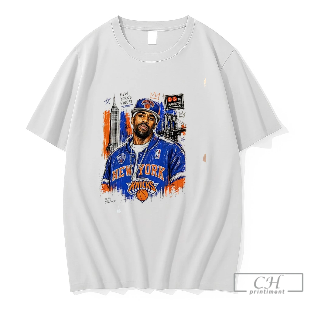 Premium New York Knicks Digital Art Retro Tee T Shirts Sweater Hoodie