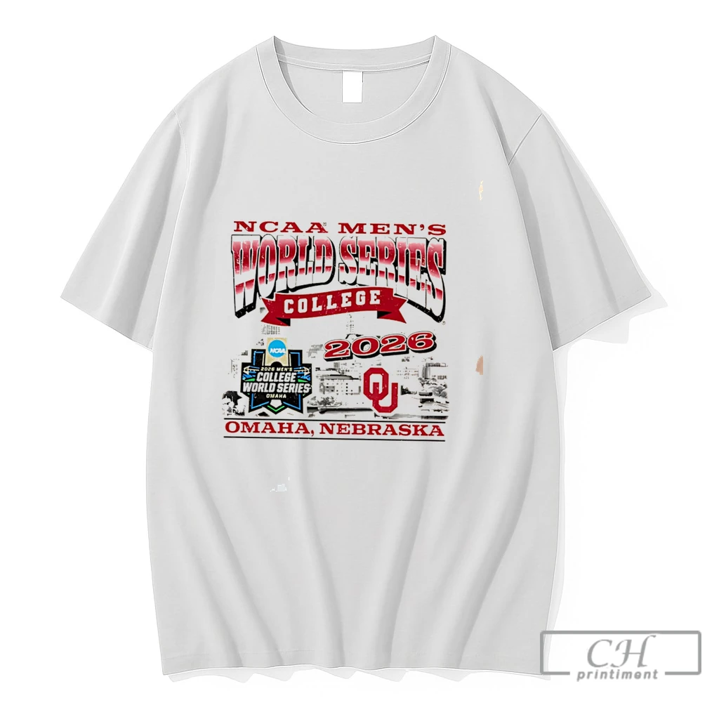 Premium Oklahoma Baseball 2026 Mens College World Series Skyline Tee T Shirts Sweater Hoodie