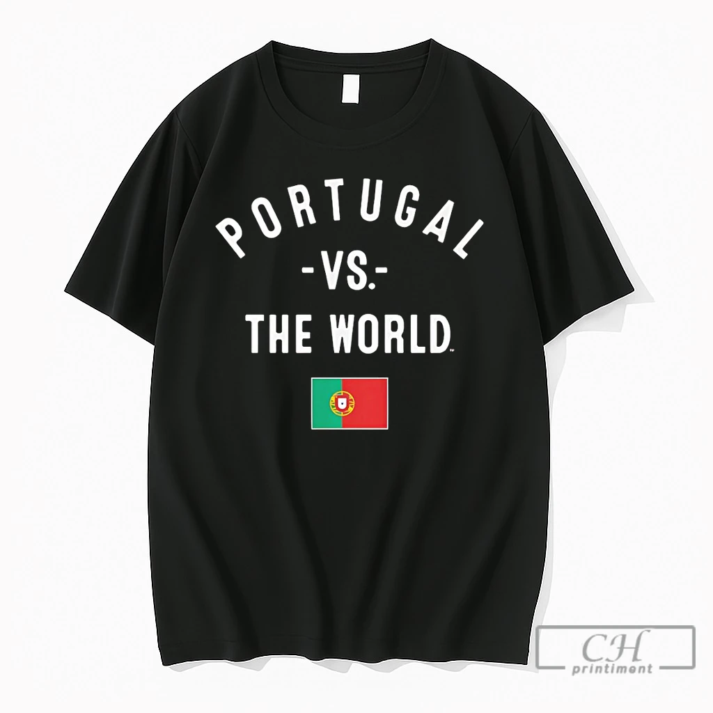 Premium Portugal Fc Vs The World Portugal Flag T Shirts Sweater Hoodie