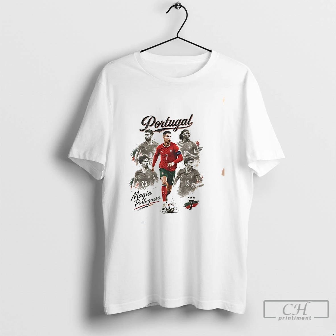 Premium Portugal World Cup Cristiano Ronaldo And Teammates Graphic Tee T Shirts Sweater Hoodie