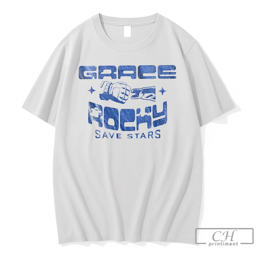 Premium Project Hail Mary Science Fiction Fan Grace Rocky Save Stars T Shirts Sweater Hoodie
