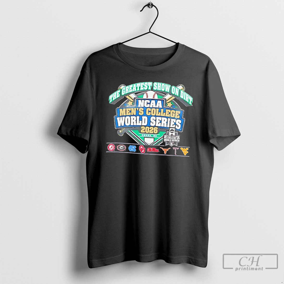 Premium Sagajnnd The Greatest Show On Dirt Ncaa Mens College World Series 2026 Tee T Shirts Sweater Hoodie