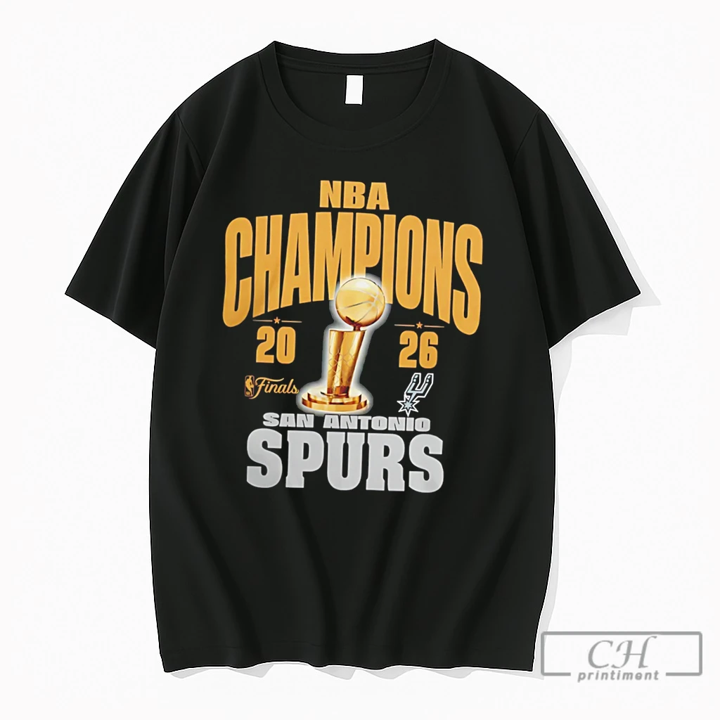 Premium San Antonio Spurs 2026 Nba Cup Champions Gold Trophy Tee T Shirts Sweater Hoodie