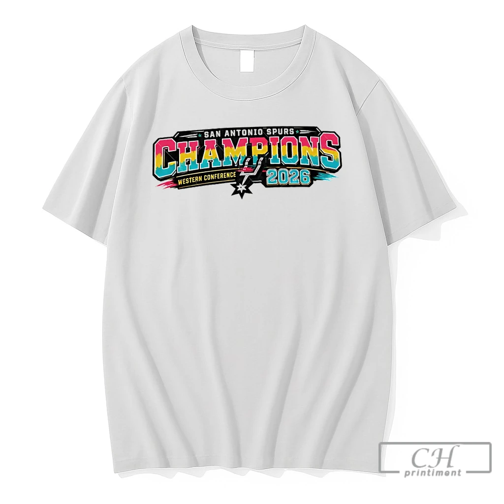 Premium San Antonio Spurs Basketball Team Champions Western Conference 2026 T Shirts Sweater Hoodie