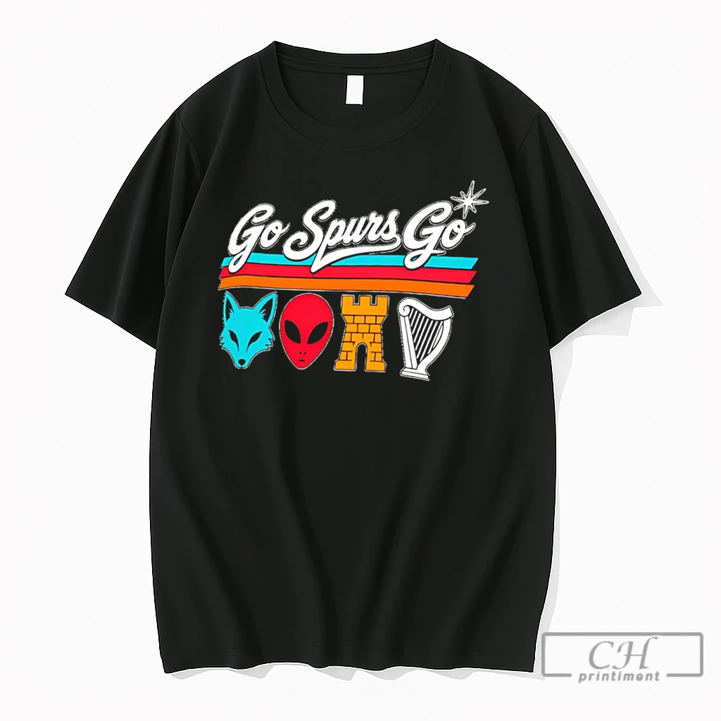Premium San Antonio Spurs Go Spurs Go Finals Icon Row 2026 Tee T Shirts Sweater Hoodie