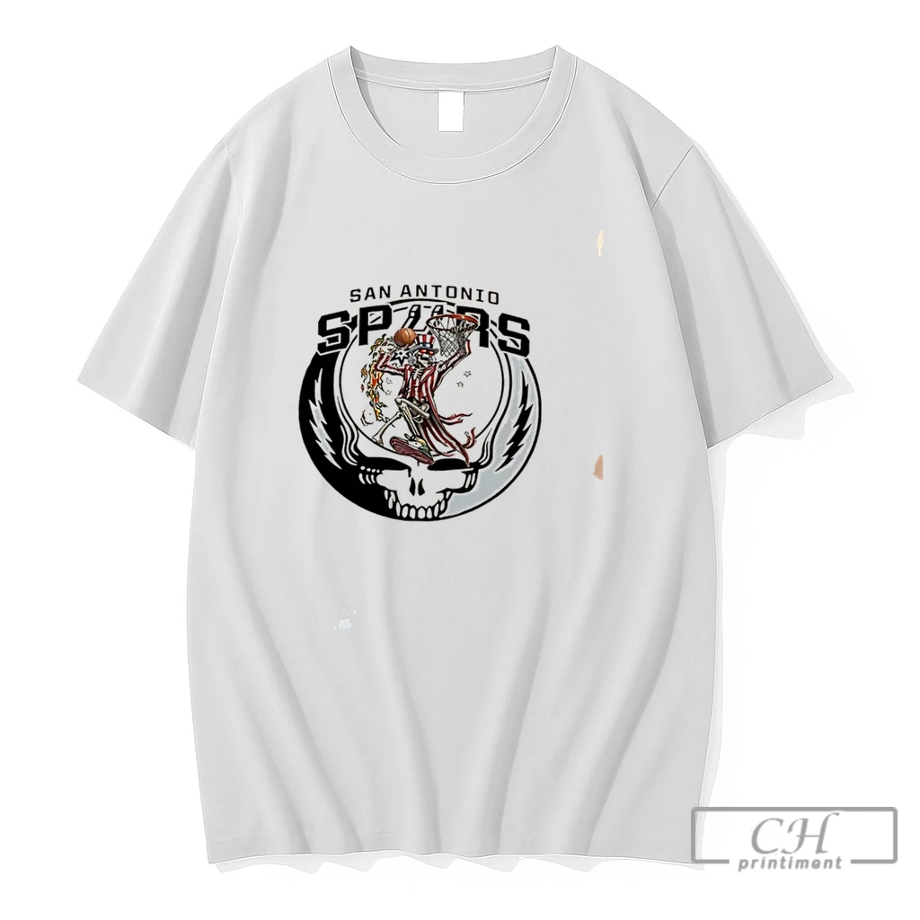 Premium San Antonio Spurs Grateful Dead Steal Your Face Skull Logo Tee T Shirts Sweater Hoodie