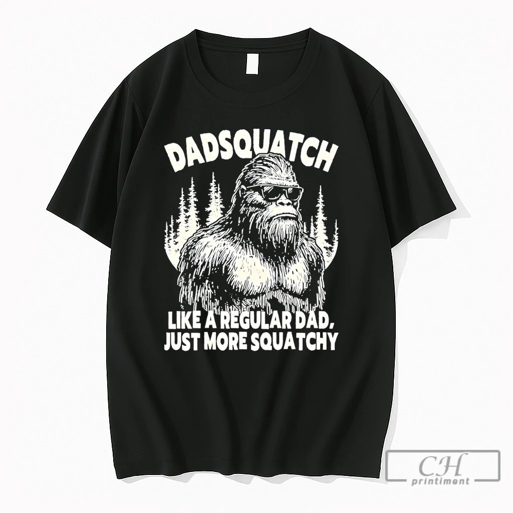 Premium Sasquatch Bigfoot Dadsquatch Like A Regular Dad Just More Squatchy T Shirts Sweater Hoodie