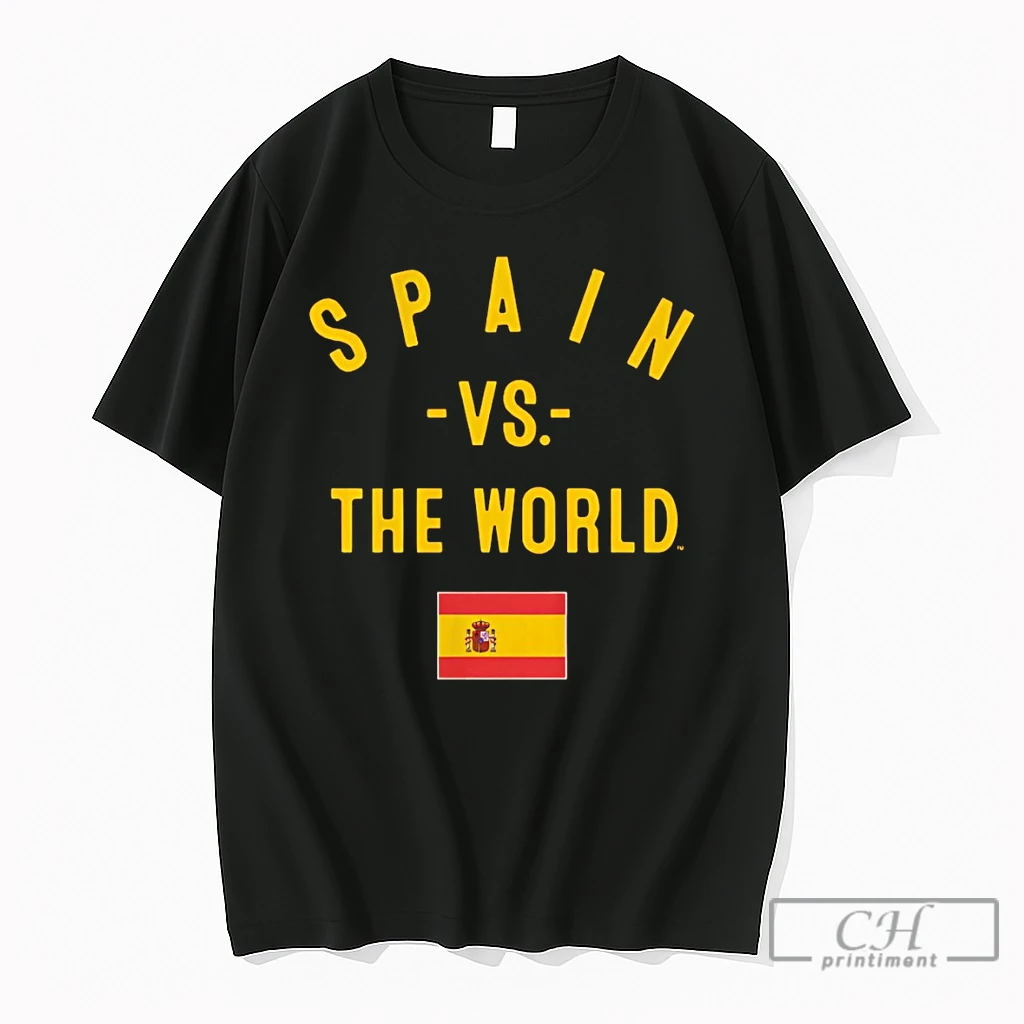 Premium Spain Fc Vs The World Spain Flag T Shirts Sweater Hoodie