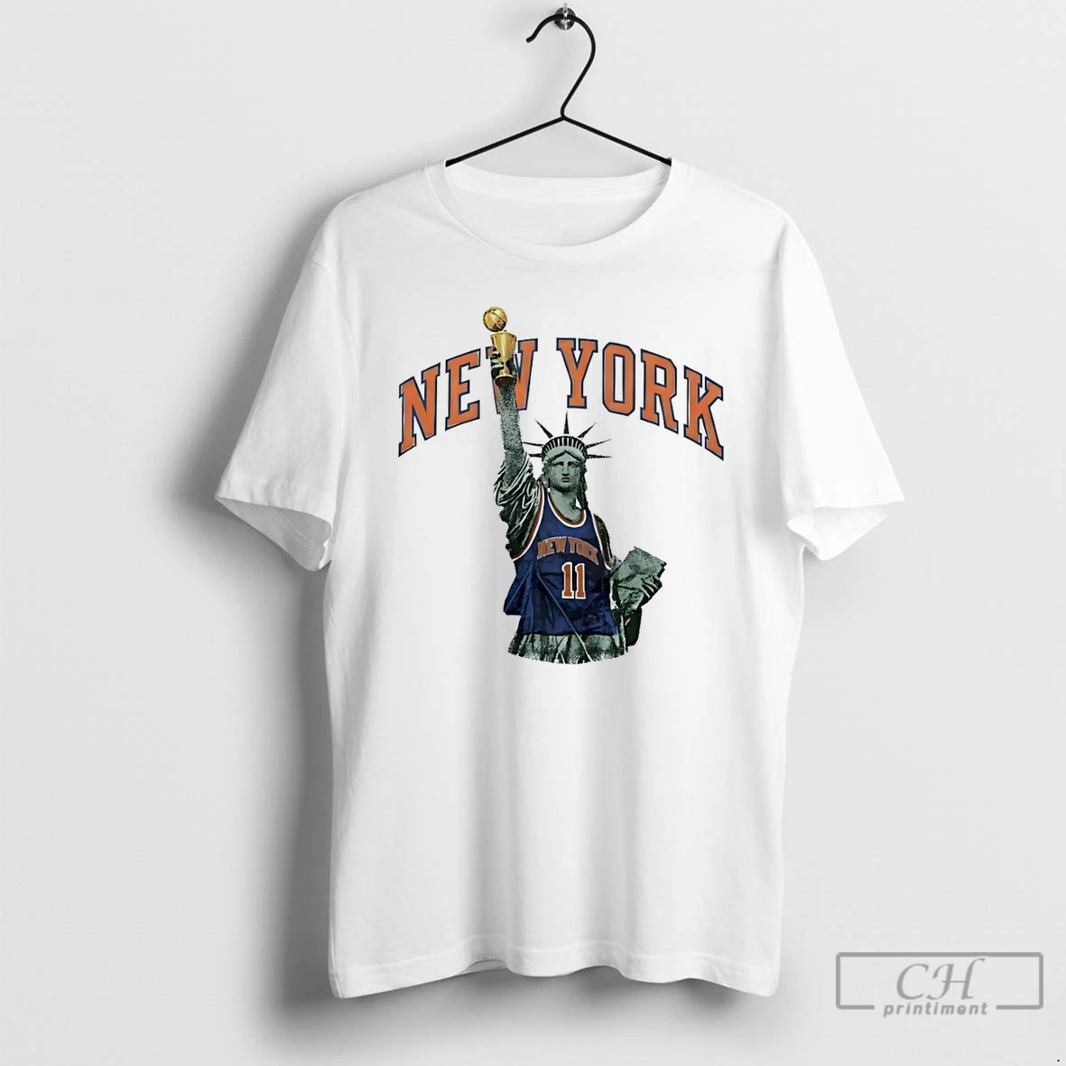 Premium Statue Of Liberty Jalen Brunson New York Knicks Nba Basketball 2026 T Shirts Sweater Hoodie