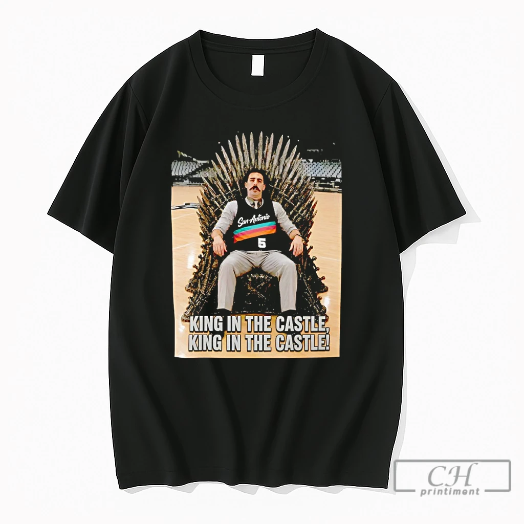 Premium Stephon Castle San Antonio Spurs Nba King In The Castle Basketball 2026 Vintage T Shirts Sweater Hoodie