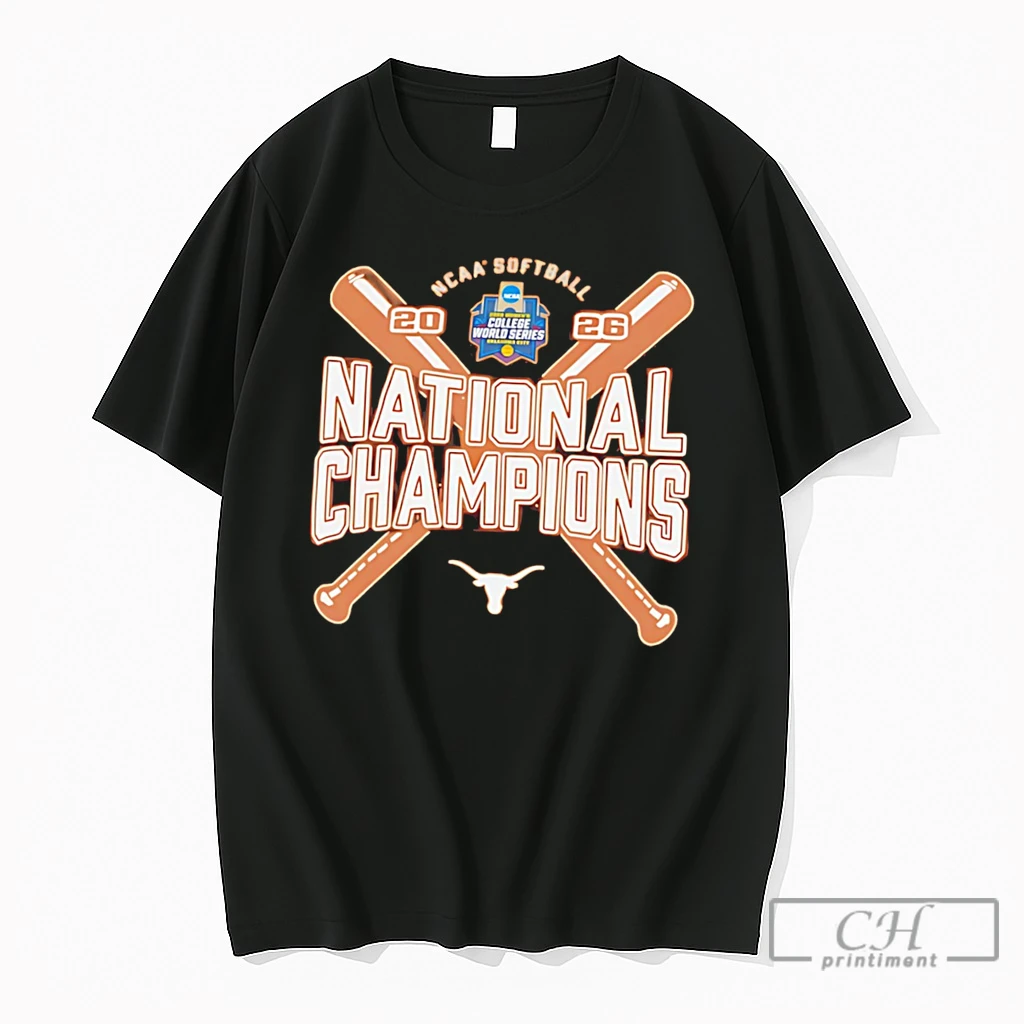 Premium Texas Longhorns 2026 Ncaa Softball Womens College World Series Champions Jersey Tee T Shirts Sweater Hoodie