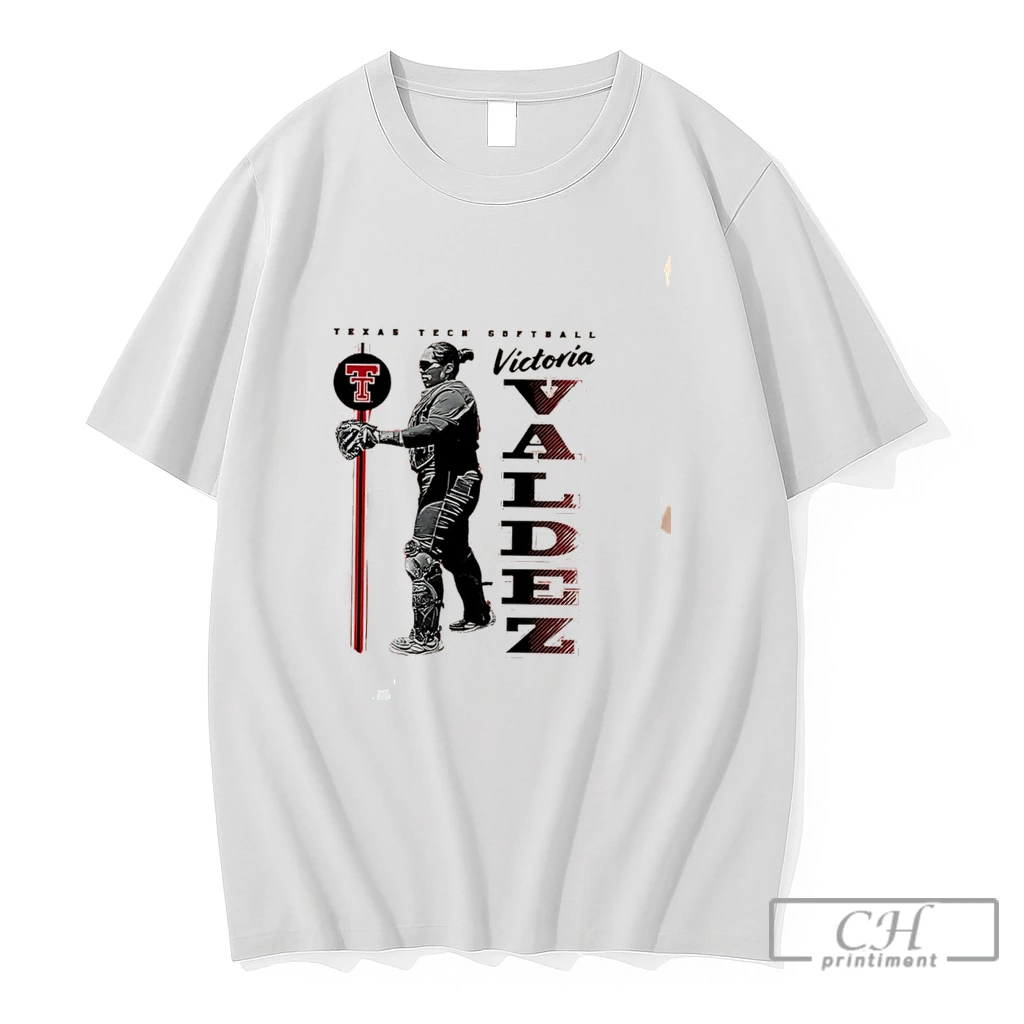 Premium Texas Tech Softball Victotia Valdez Posing Tee T Shirts Sweater Hoodie