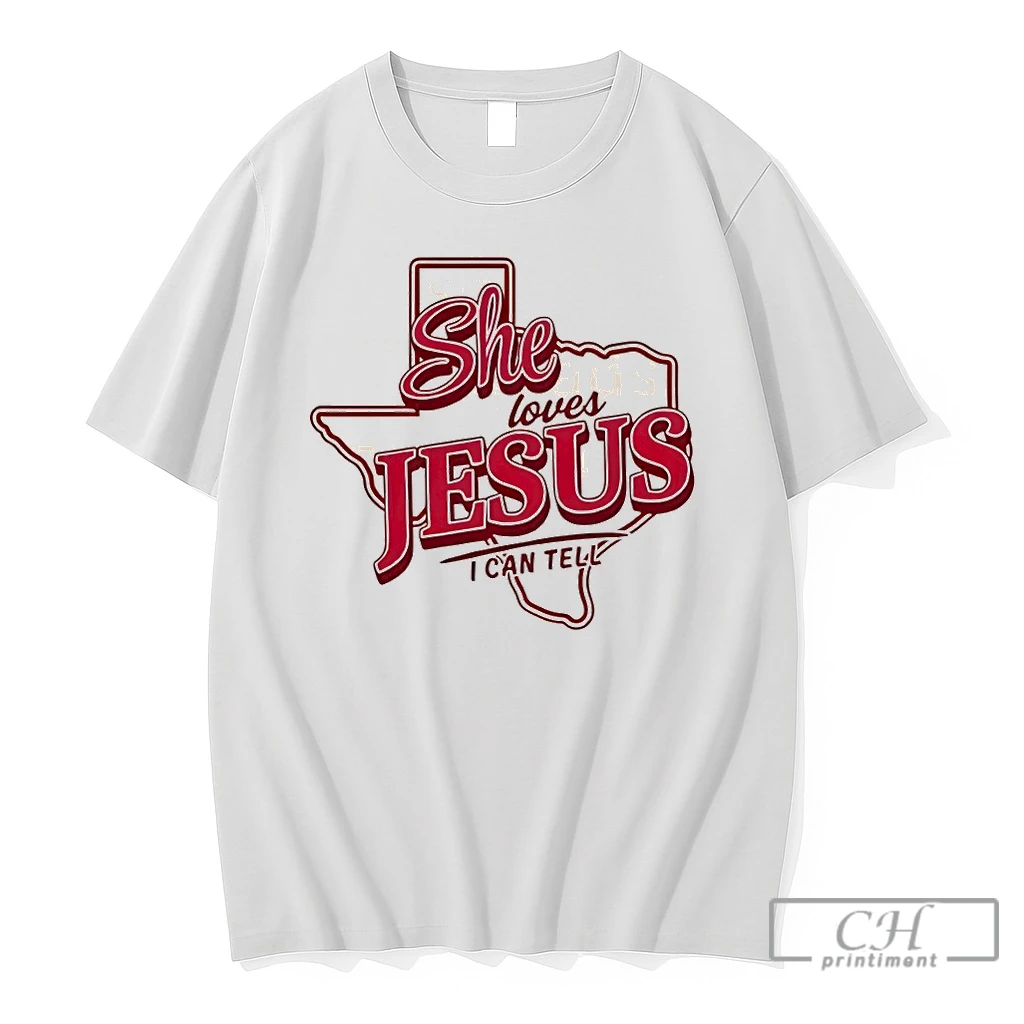 Premium Texas State Map Apparel She Loves Jesus I Can Tell T Shirts Sweater Hoodie