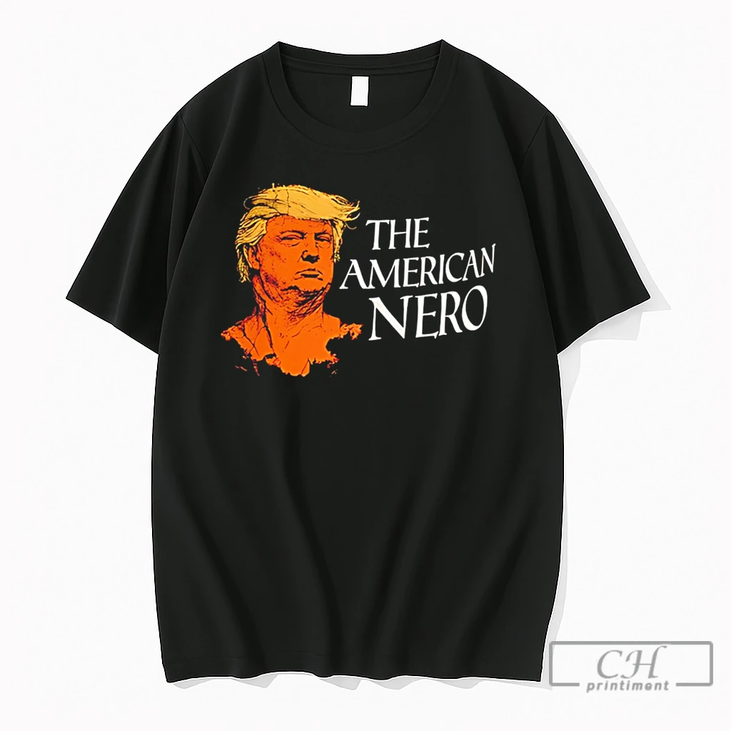 Premium The American Nero Donald Trump Portrait Tee T Shirts Sweater Hoodie