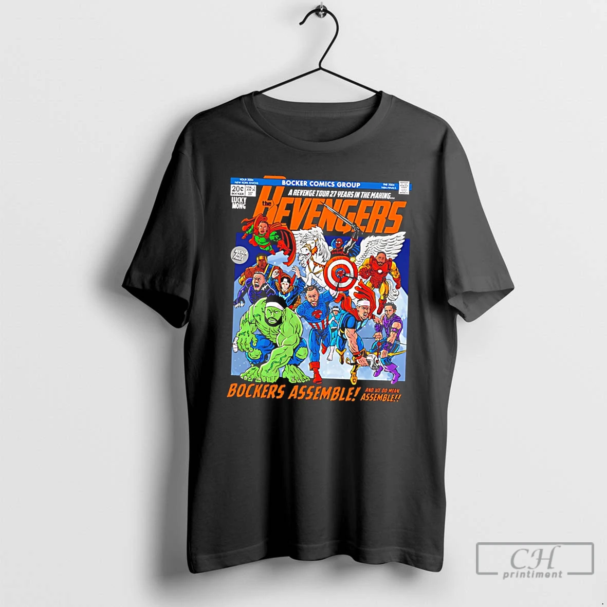 Premium The Revengers Nba Finals Rematch New York Knicks Tee T Shirts Sweater Hoodie