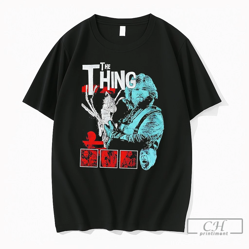 Premium The Thing 1982 John Carpenter Kurt Russell Tee T Shirts Sweater Hoodie