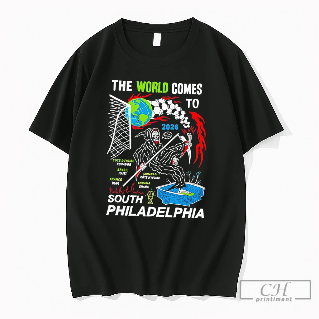 Premium The World Comes To South Philadelphia Tee T Shirts Sweater Hoodie