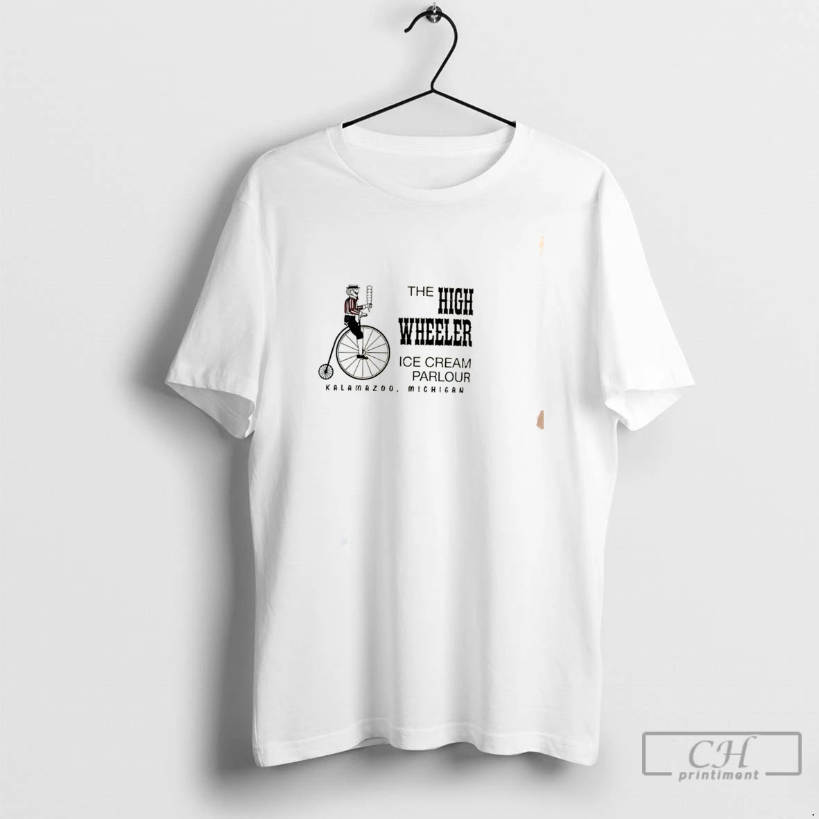 Premium The High Wheeler Ice Cream Parlour Graphic Tee T Shirts Sweater Hoodie