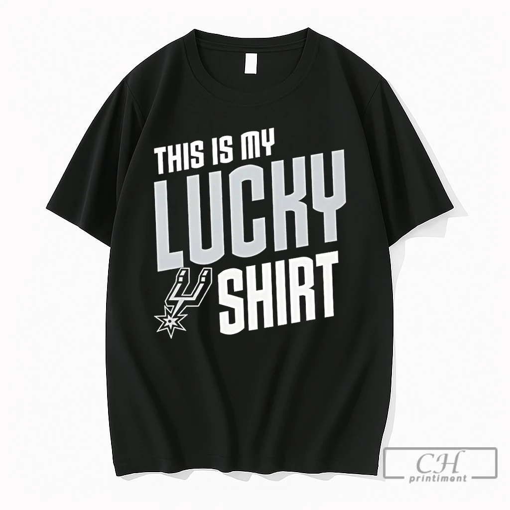 Premium This Is My Lucky San Antonio Spurs Nba Basketball Logo T Shirts Sweater Hoodie