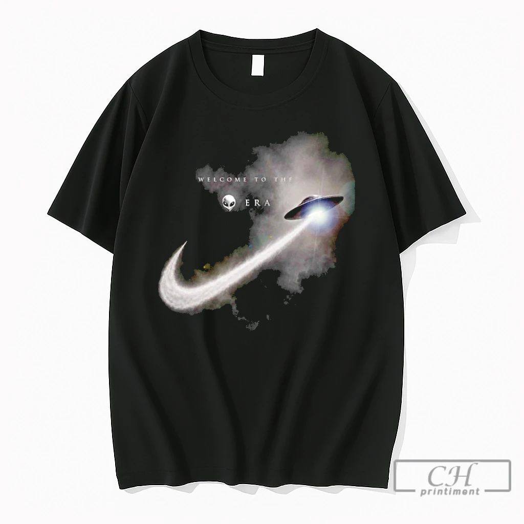 Premium Ufo Alien Spaceship Nike Swoosh Welcome To The Spurs Basketball T Shirts Sweater Hoodie