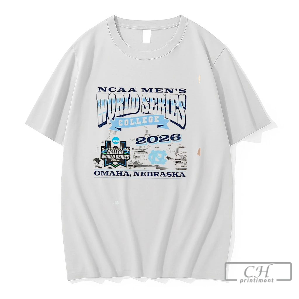 Premium Unc Baseball 2026 Mens College World Series Skyline Tee T Shirts Sweater Hoodie