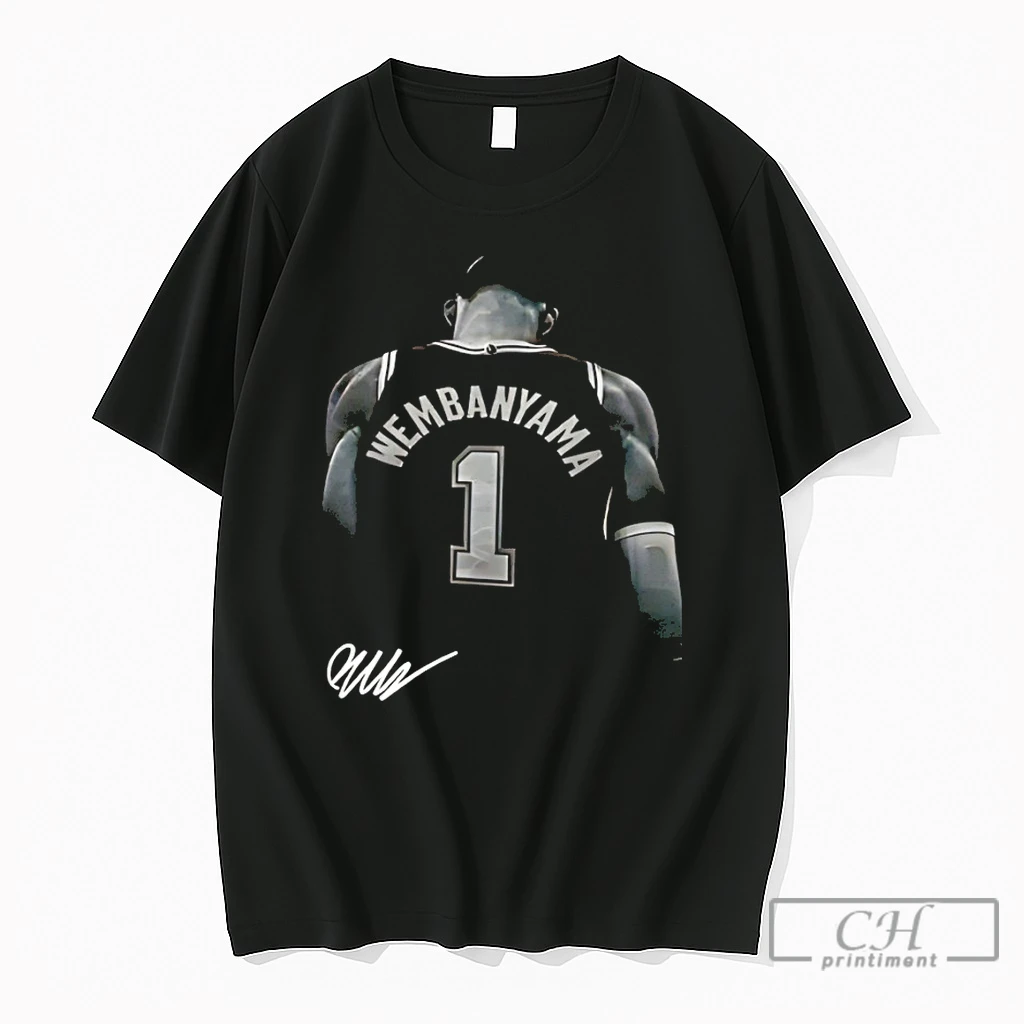 Premium Victor Wembanyama San Antonio Signature Autograph Edition T Shirts Sweater Hoodie