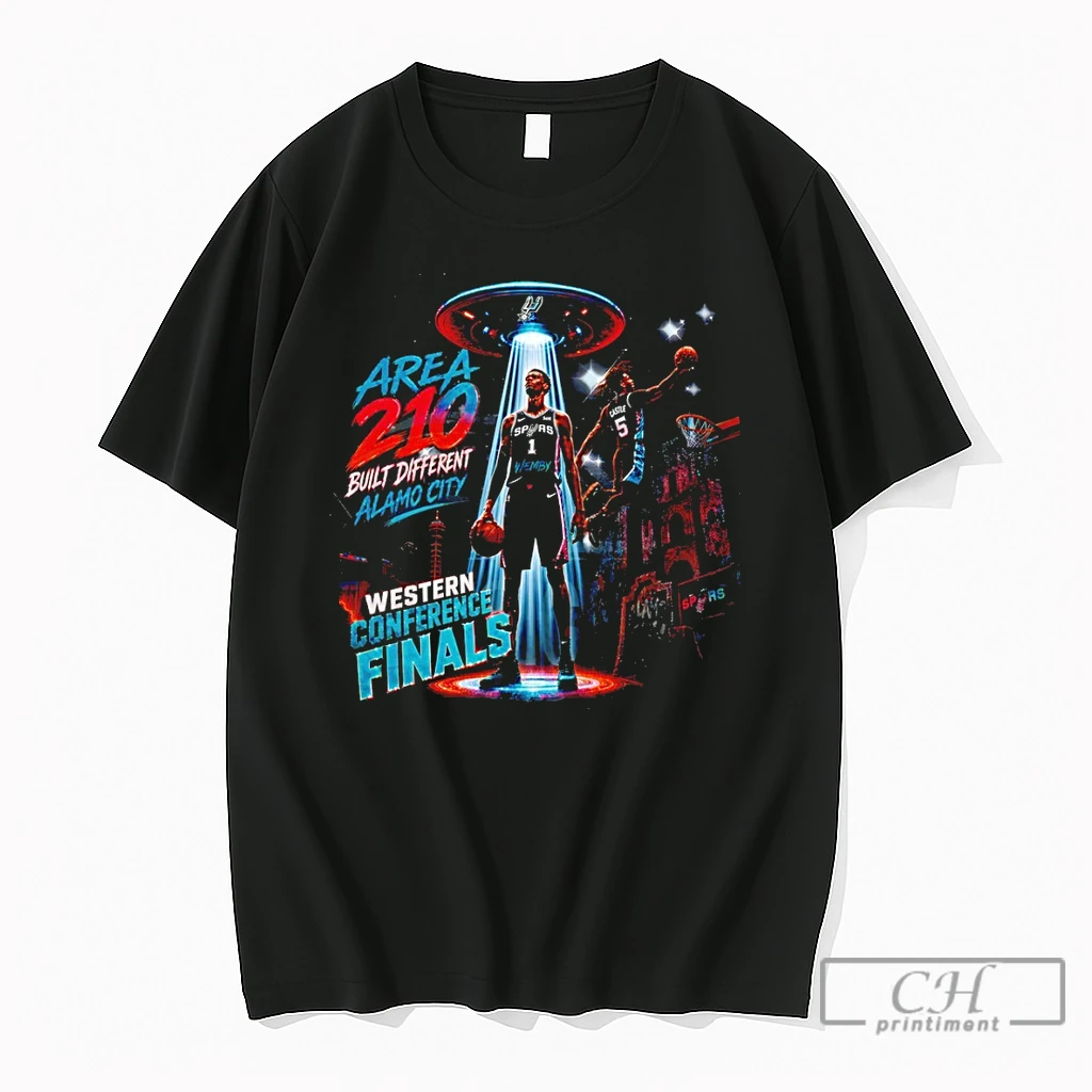 Premium Victor Wembanyama Stephon Castle San Antonio Spurs Basketball Area 210 Built Different T Shirts Sweater Hoodie