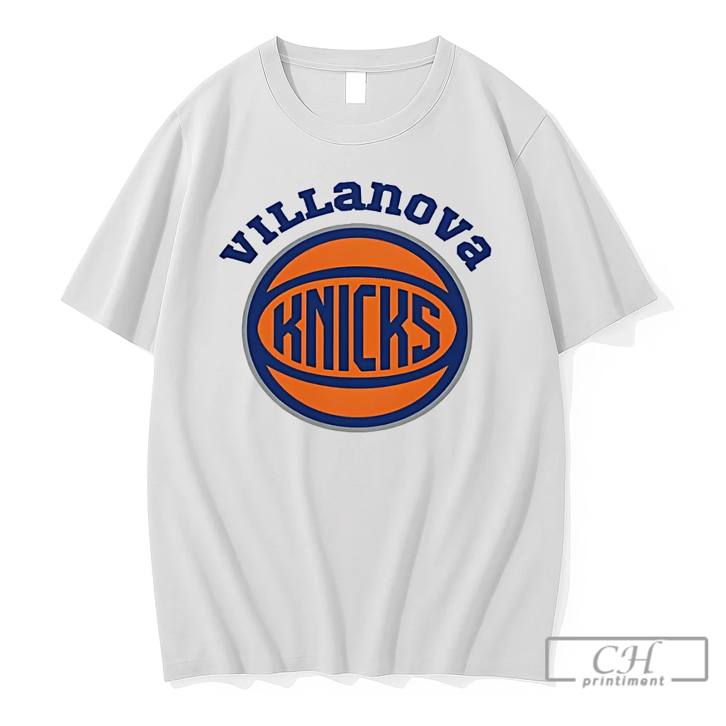 Premium Villanova New York Knicks Basketball Nba 2026 Logo T Shirts Sweater Hoodie