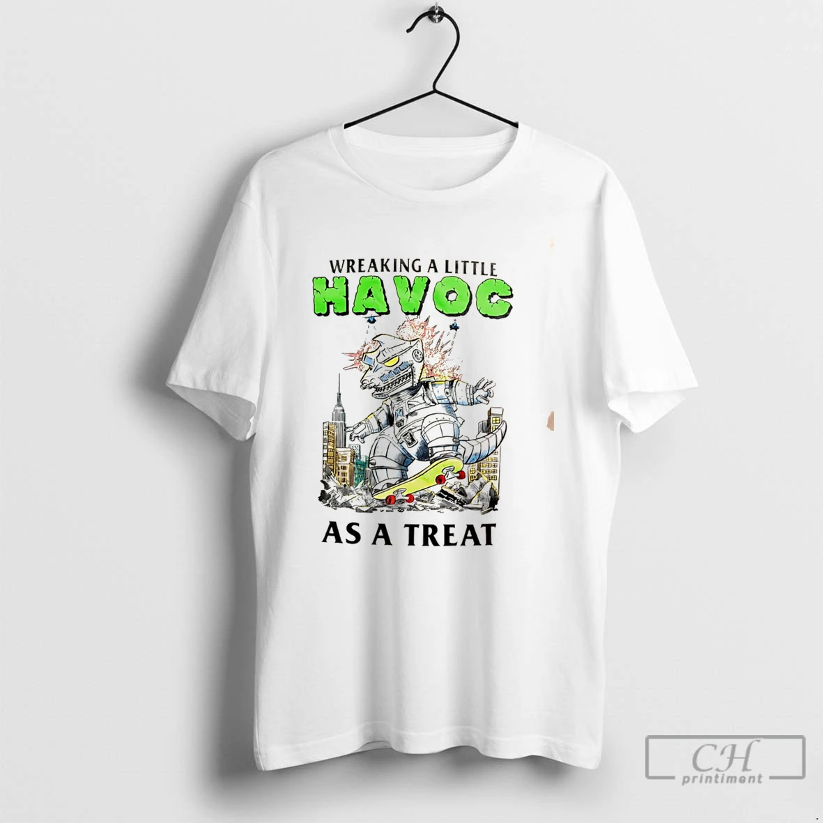 Premium Weaking A Little Havoc As A Treat Tee T Shirts Sweater Hoodie