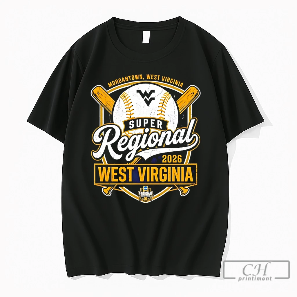 Premium West Virginia Mountaineers Super Regionals Baseball 2026 Road To Omaha Championship T Shirts Sweater Hoodie
