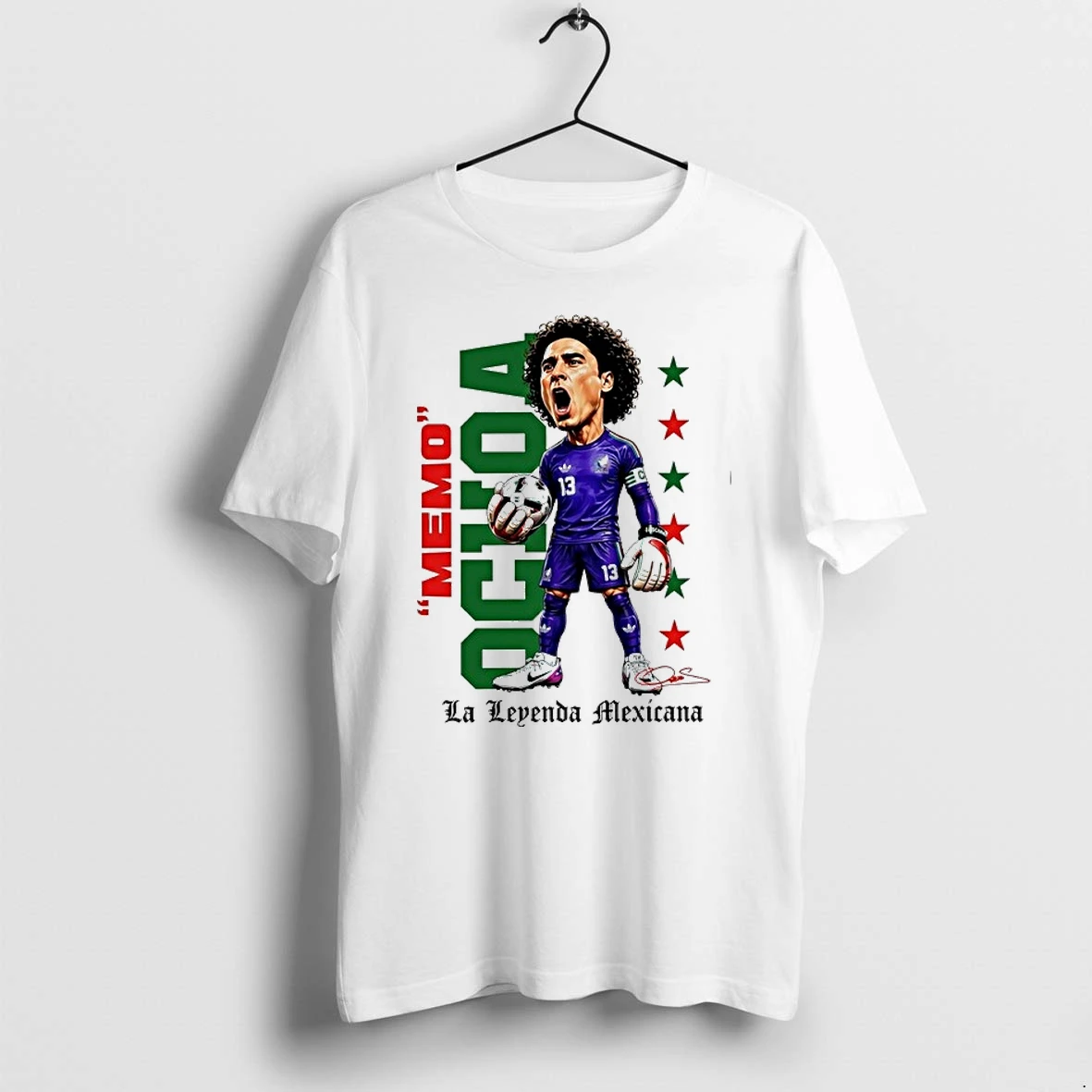 Memo Ochoa Mexico National Team La Leyenda Mexicana 0 Tshirts Sweater Hoodie