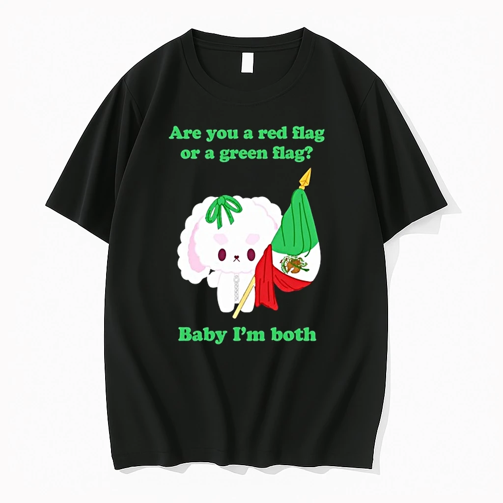 Nonomochi Are You A Red Flag Or A Green Flag Bayby Im Both 0 Tshirts Sweater Hoodie