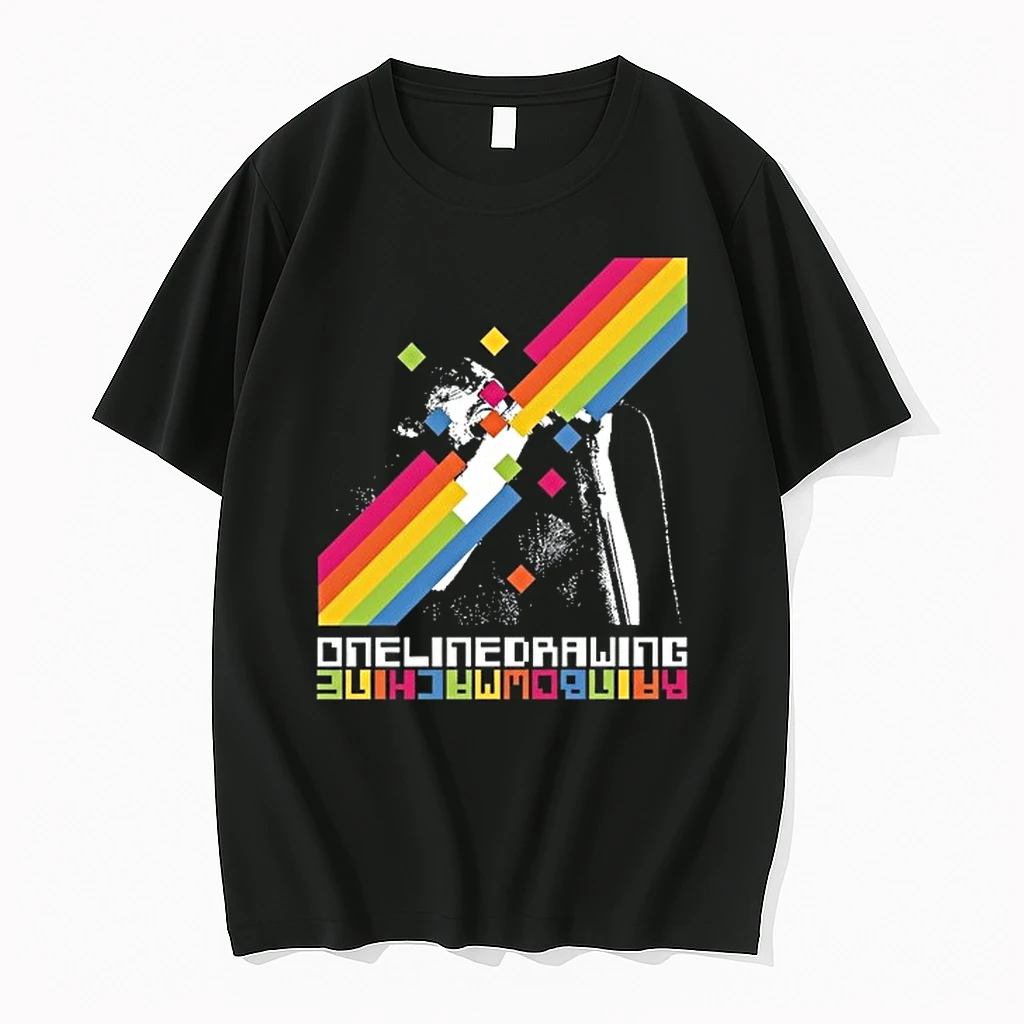 Onelinedrawing Rainbowmachine 0 Tshirts Sweater Hoodie