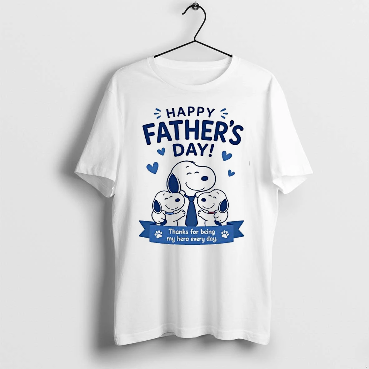 Snoopy Peanuts Happy Father Day Thanks For Being My Hero Every Day 0 Tshirts Sweater Hoodie