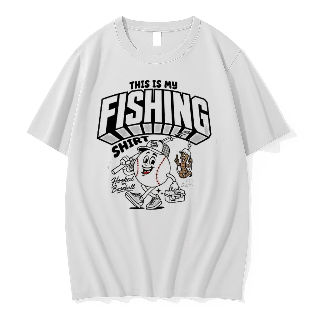 This Is My Fishing Hooked On Baseball 0 Tshirts Sweater Hoodie