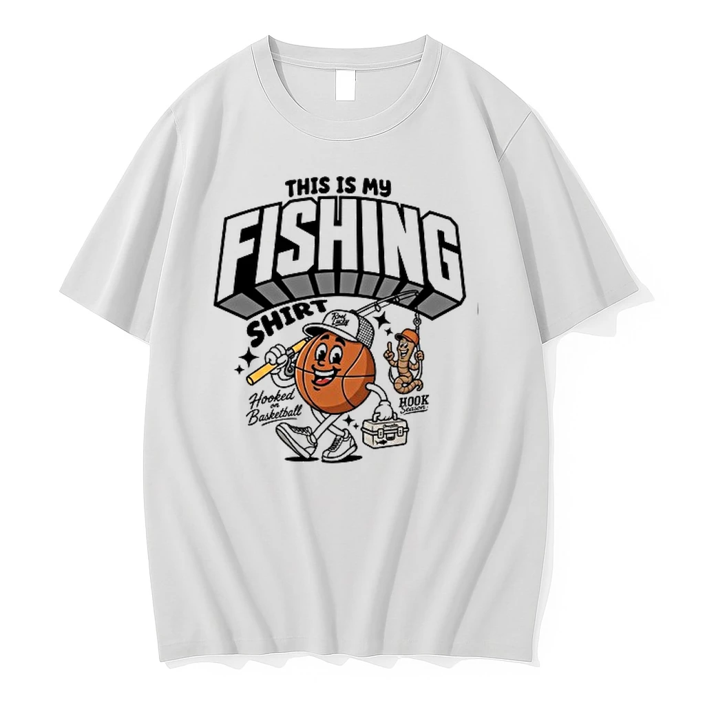 This Is My Fishing Hooked On Basketball 0 Tshirts Sweater Hoodie