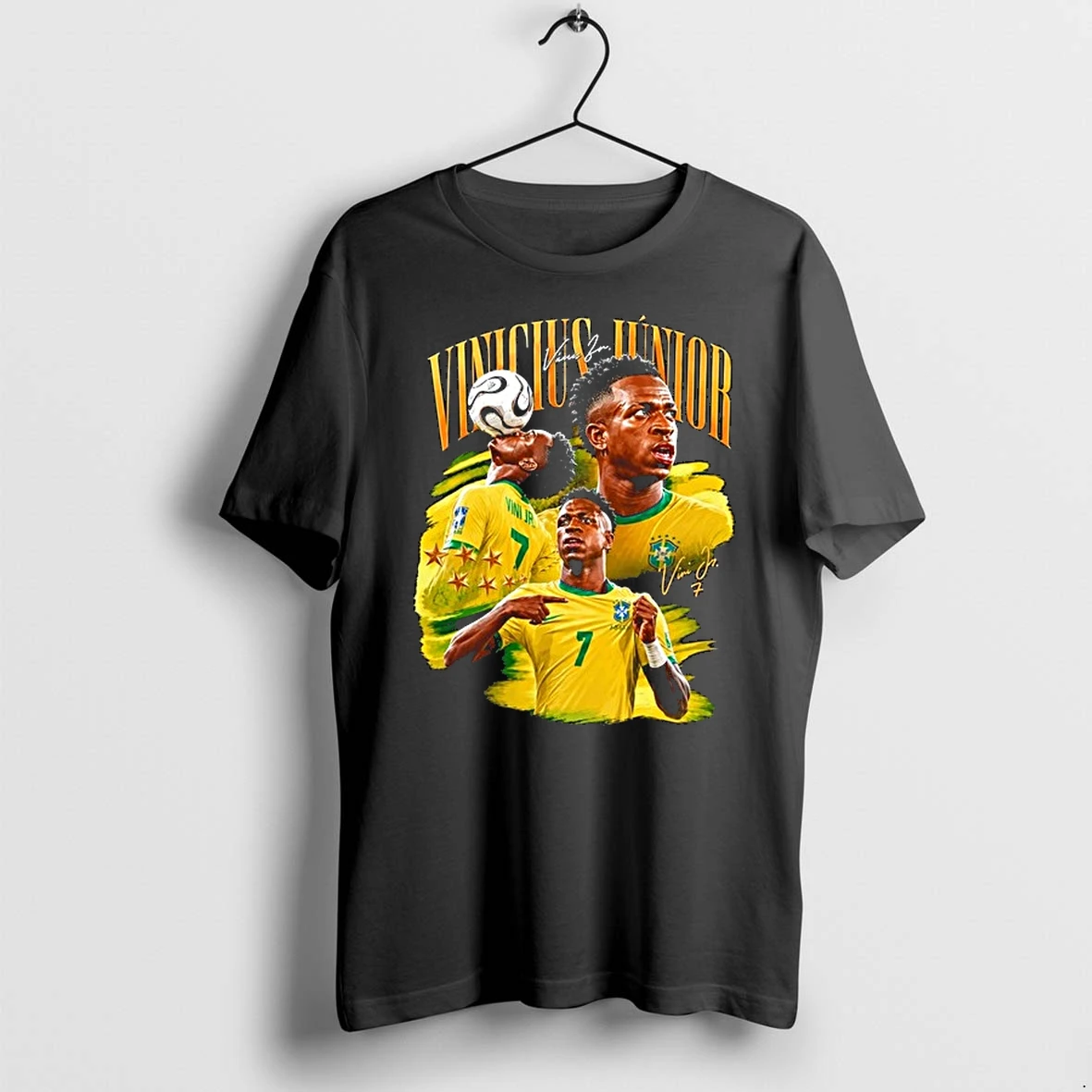 Vinicius Junior Brazil National Football Team Vinicius Junior World Cup 2026 0 Tshirts Sweater Hoodie