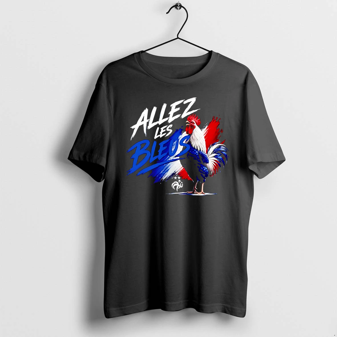 Officials Allez Les Bleus With French Rooster And Two Stars Graphic Premium T Shirt Sweatshirt Hoodie