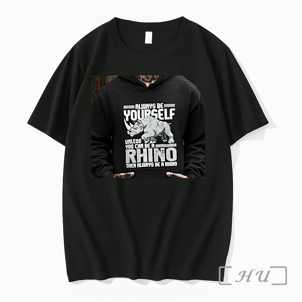 Officials Always Be Yourself Unless You Can Be A Rhino Then Always Be A Rhino Men Premium T Shirts Sweater Hoodie