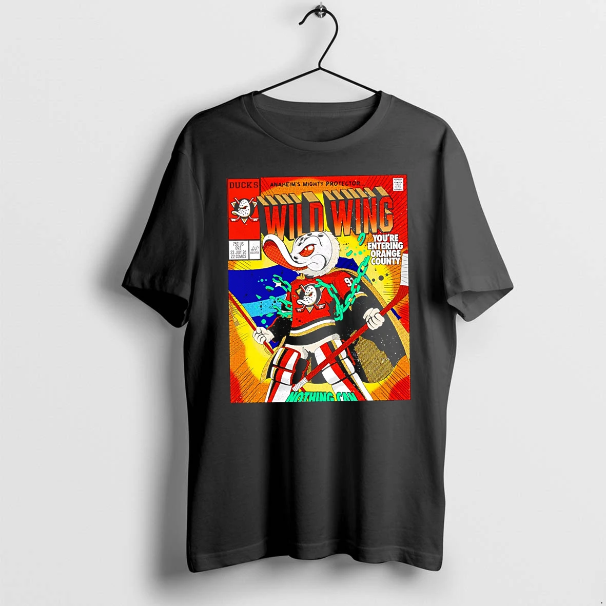 Officials Anaheims Mighty Protector Wild Wing Youre Entering Orange County Premium T Shirt Sweatshirt Hoodie