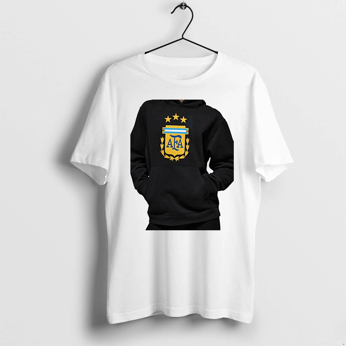 Officials Argentina National Team Primary Logo Premium T Shirt Sweatshirt Hoodie
